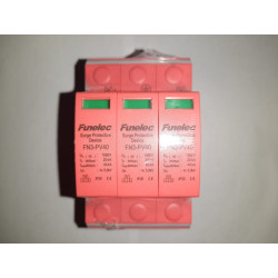 DC SPD 3P 1500V 20-40KA Surge Arrester Protect Device Solar Cell Surya